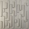 Ekena Millwork 19 5/8in. W x 19 5/8in. H Staggered Brick EnduraWall Decorative 3D Wall Panel Covers 2.67 Sq. Ft. WP20X20SBBAL - alternate 1